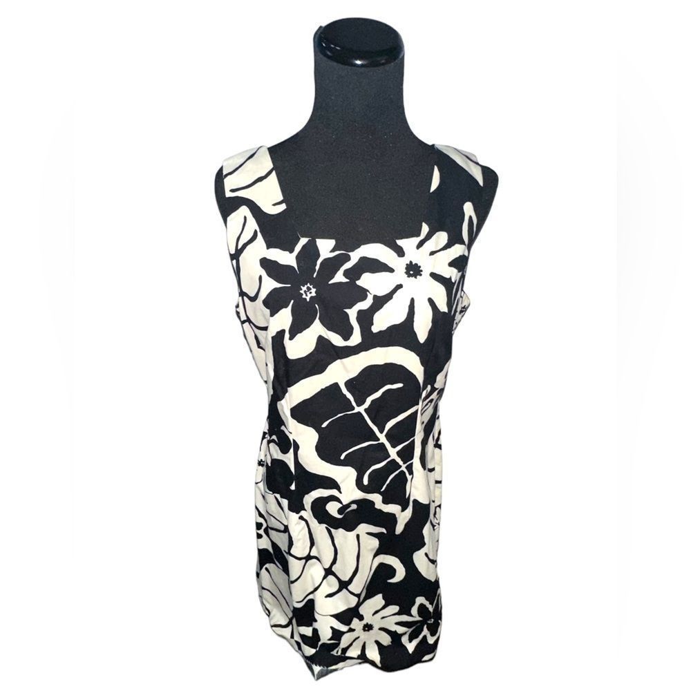 Shannon Marie Mini Dress Women's Size M Black Sleeveless Crew Neck Back …